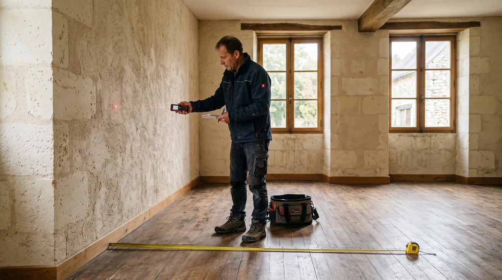 Mesurage de la surface habitable et privative — Loi Carrez à Marseille